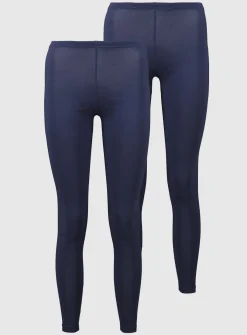 Navy Leggings 2 Pack 16-18