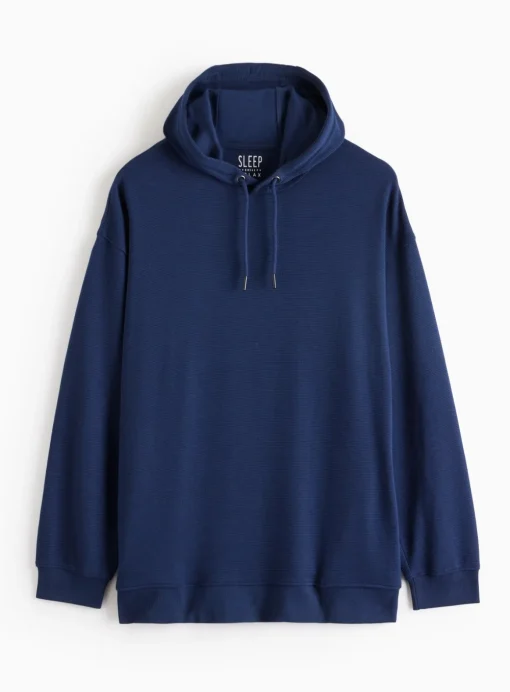 Navy Lounge Ottoman Hoodie XS
