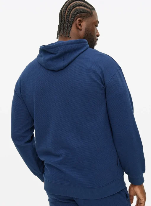 Navy Lounge Ottoman Hoodie XS