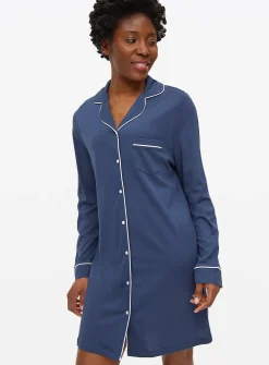 Navy Modal Blend Nightshirt XXL