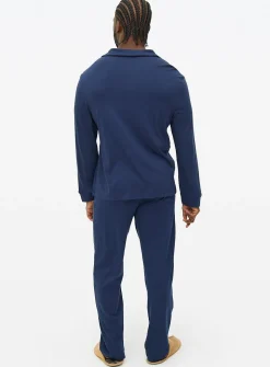Navy Modal Blend Traditional Pyjamas L