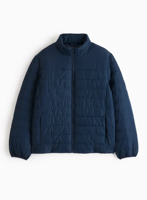 Navy Padded Jacket M