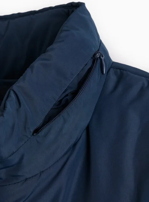 Navy Padded Jacket M