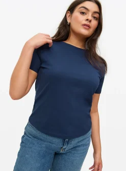 Navy Regular Fit Crew Neck T-Shirt 20