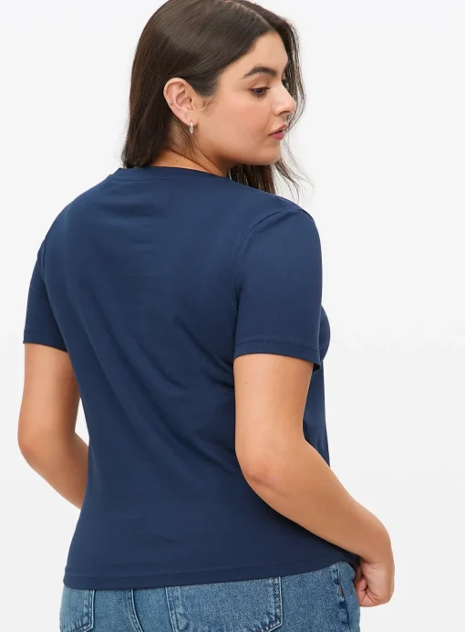 Navy Regular Fit Crew Neck T-Shirt 20