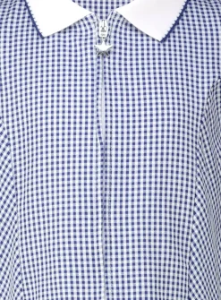 Navy Sporty Gingham Dress 13 years