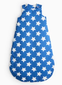 Navy Star Print 3.5 Tog Sleeping Bag 0-6 Months