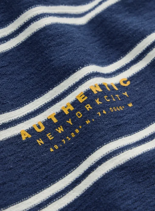 Navy Stripe Short Sleeve T-Shirt 5 years