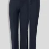 Navy Trousers 2 Pack Skinny Fit 5 years