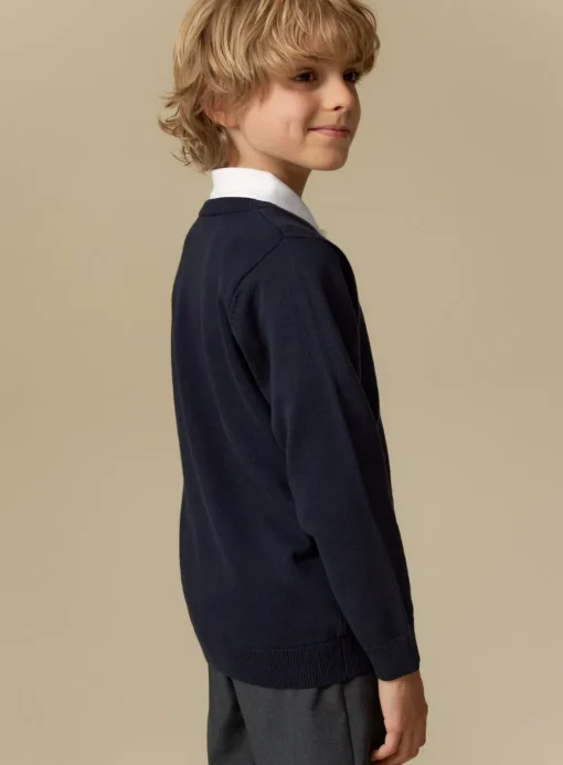 Navy V-Neck Jumper 2 Pack 4 years