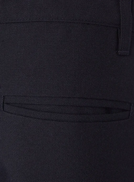 Navy Woven Plus Fit Trousers 2 Pack 5 years