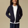 Navy Zip-Through Hoodie 7 years