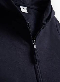 Navy Zip-Through Hoodie 7 years