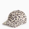 Neutral Animal Print Cap One Size