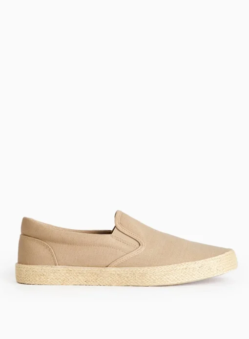 Neutral Brown Skater Trainers 10