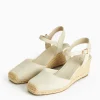 Neutral Closed Toe Espadrille Sandals 8