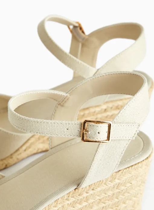 Neutral Closed Toe Espadrille Sandals 8