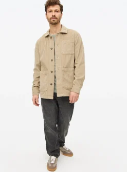 Neutral Corduroy Chore Jacket XXL