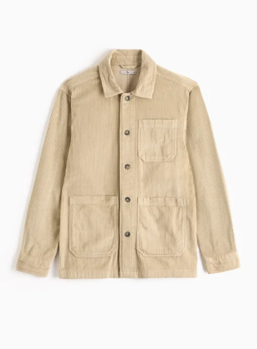 Neutral Corduroy Chore Jacket XXL