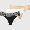 Neutral Lace Thongs 3 Pack 20