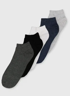 Neutral Stay Fresh Socks 5 Pack 9-12