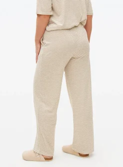 Neutral Stripe COOLMAX® Blend Co-ord Pyjama Bottoms S