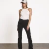 NOISY MAY High Waisted Flared Jeans Black 29S
