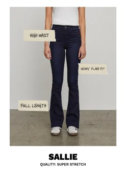 NOISY MAY High Waisted Flared Jeans Black 29S