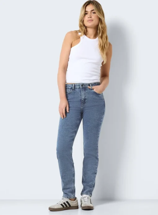 NOISY MAY High Waisted Straight Jeans 26S