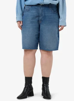 NOISY MAY Loose Fit Curve Denim Shorts 48/UK20