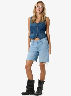NOISY MAY Loose Fit Denim Shorts S/UK8