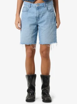 NOISY MAY Loose Fit Denim Shorts S/UK8