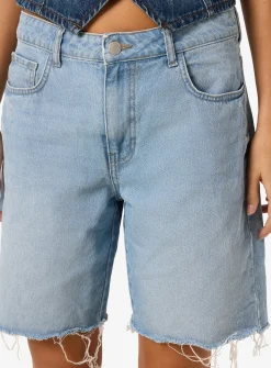 NOISY MAY Loose Fit Denim Shorts S/UK8