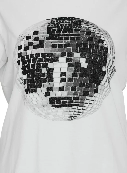 NOISY MAY Short Sleeve Printed T Shirt XS/UK6