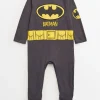 Novelty Halloween Batman Long Sleeve Sleepsuit 3-6 months