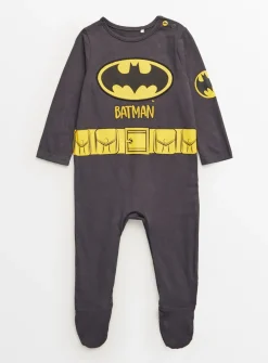 Novelty Halloween Batman Long Sleeve Sleepsuit 3-6 months