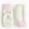 Novelty Unicorn Knitted Gloves 3-5 years