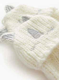Novelty Unicorn Knitted Gloves 3-5 years
