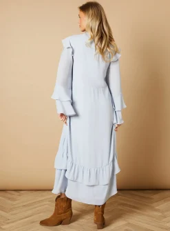 OASIS Plain Drawstring Waist Midi Dress 12