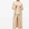 Oatmeal Soft Knitted Co-ord Dressing Gown M