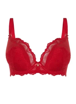 OOLA LINGERIE Fan Lace Half Pad Bra 38F