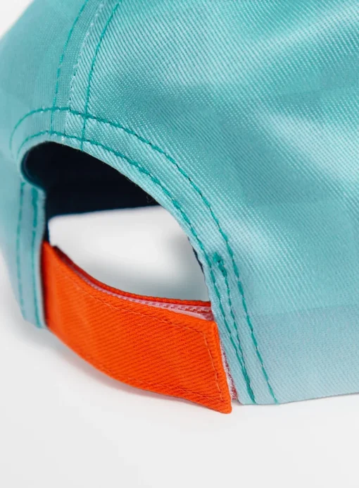 Orange & Blue Skater Flat Cap 3-5 years