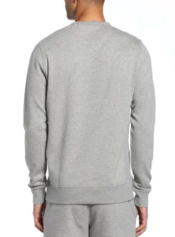 ORIGINAL PENGUIN Crew Neck Sticker Pete Sweatshirt Grey XS
