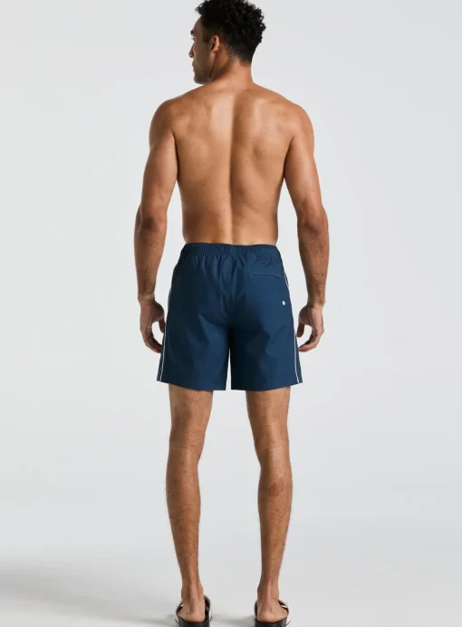 ORIGINAL PENGUIN Earl Swim Shorts Teal L