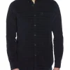 ORIGINAL PENGUIN Long Sleeve Dobby Print Corduroy Shirt Navy XL