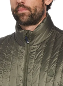 ORIGINAL PENGUIN Padded Jacket In Khaki L