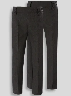 2 Pack Grey Skinny Fit Trousers - 6 years
