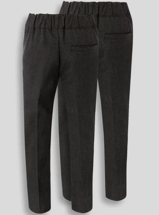 2 Pack Grey Skinny Fit Trousers - 6 years