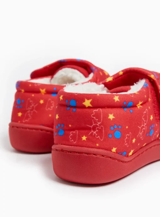 Paddington Printed Fleece Lined Cupsole Slippers 8-9 Infant