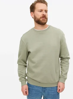 Pale Green Crew Neck Sweatshirt XXXL